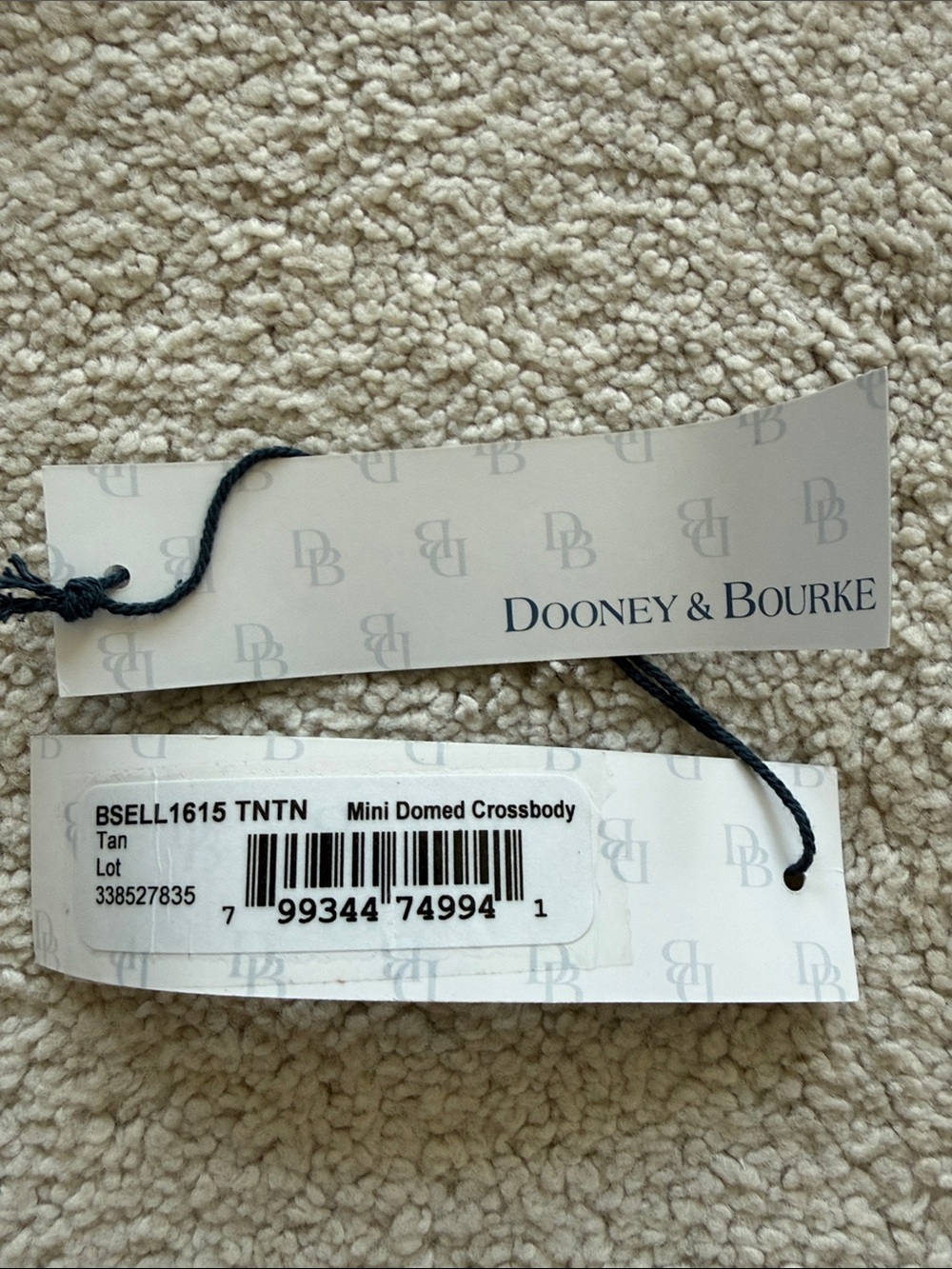 Dooney & Bourke Selleria Florentine Leather Crossbody with Gold Plaque - Picture 6 of 6